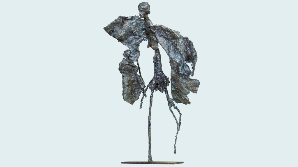 langenoir, bronze , pièce unique , H 50 cm 2014